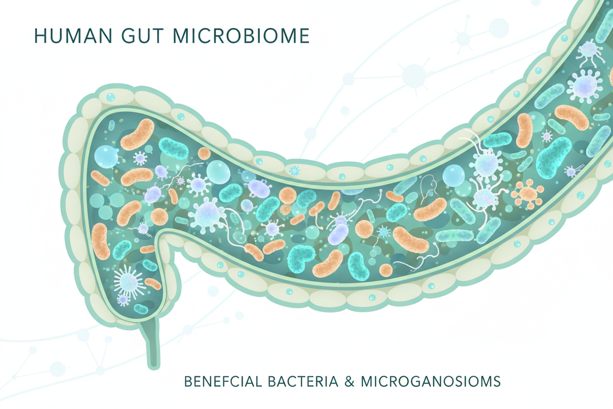 O que é o microbioma intestinal e como afeta a tua saúde