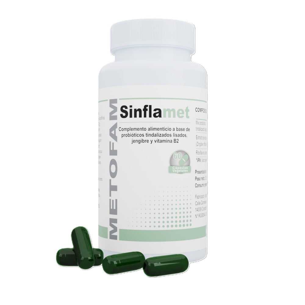 Metofam Sinflamet – Probióticos, Gengibre e Vitamina B2