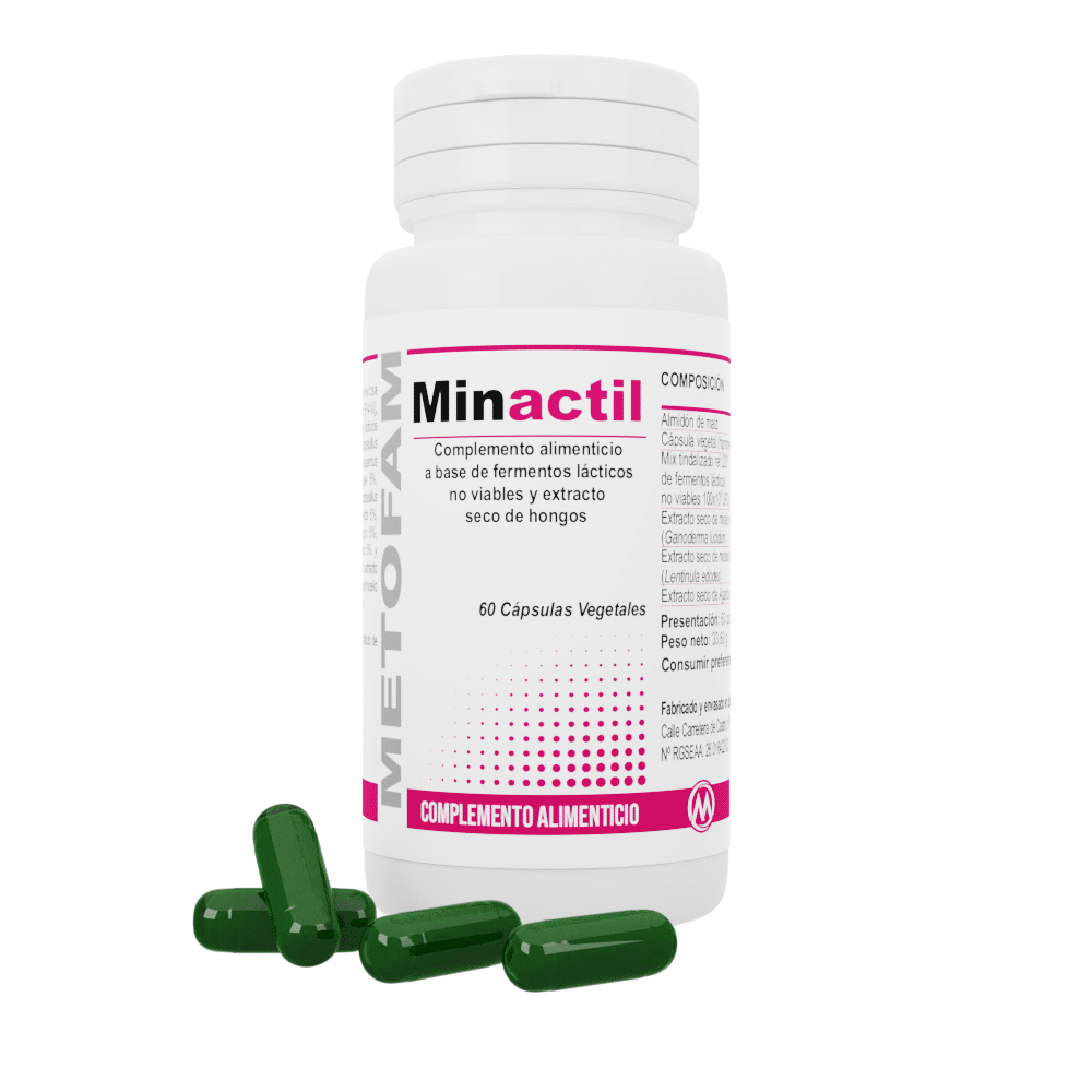 Metofam Minactil – Fermentos Lácticos e Cogumelos Medicinais